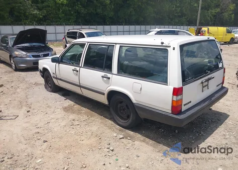 1994 Volvo 940 из США, поврежденный, VIN YV1JW8709R1095179